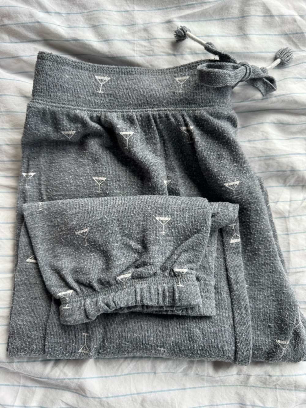 P.J. Salvage White Martini Lounge wear pyjama pants. Size: Small